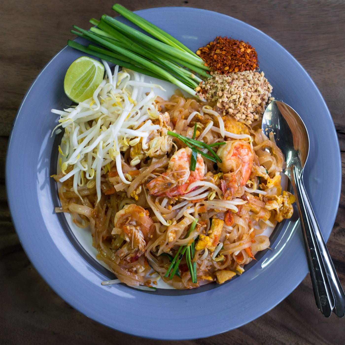 Pad Thai Goong, our signature dish